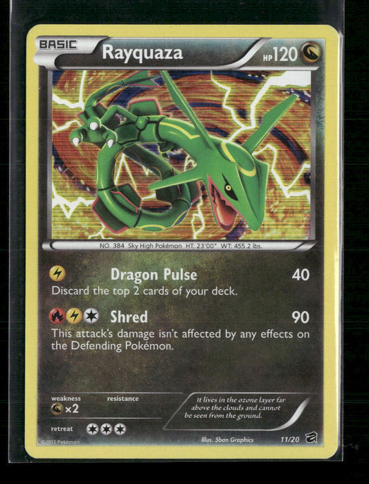 Rayquaza Blister Exclusives #011/020 - Front