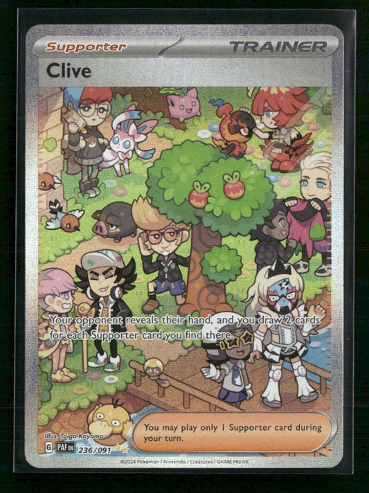Clive SV: Paldean Fates #236/091 - Front