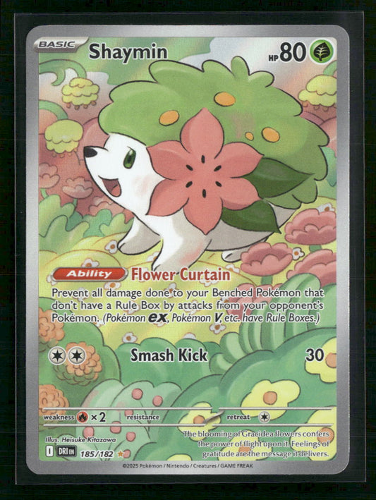 Shaymin SV10: Destined Rivals #185/182 - Front