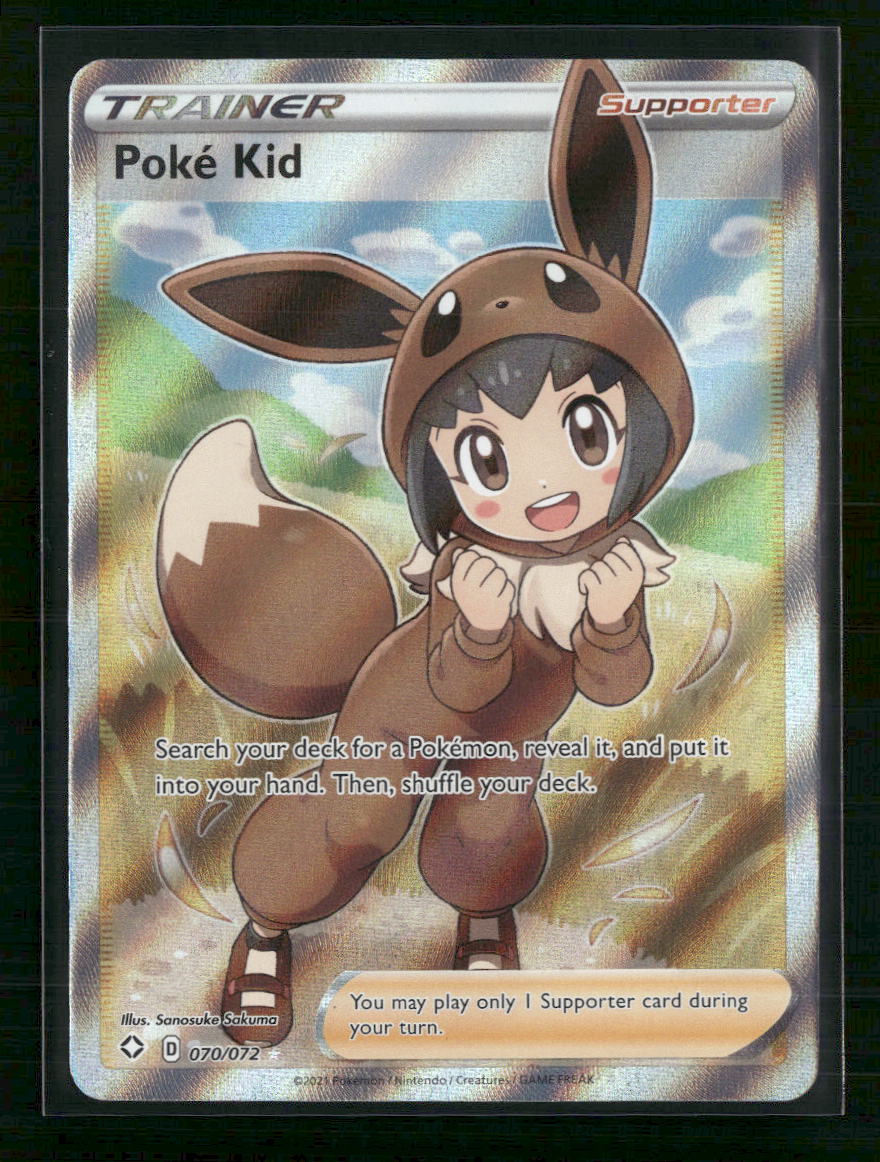 Poke Kid (Full Art) Shining Fates #070/072 - Front