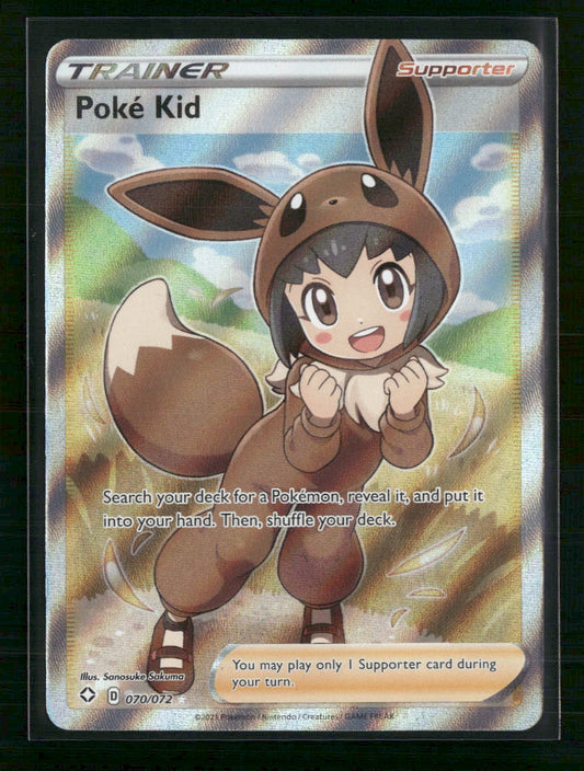 Poke Kid (Full Art) Shining Fates #070/072 - Front