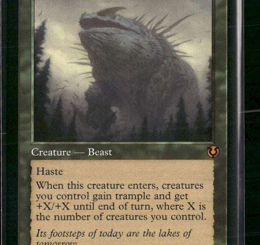 Craterhoof Behemoth (Retro Frame) Innistrad Remastered #480 - Front