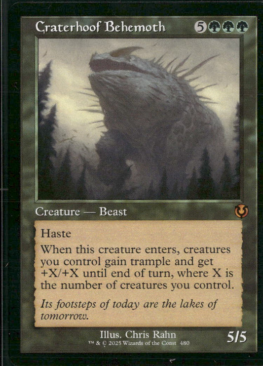 Craterhoof Behemoth - Avacyn Restored (AVR) - Front