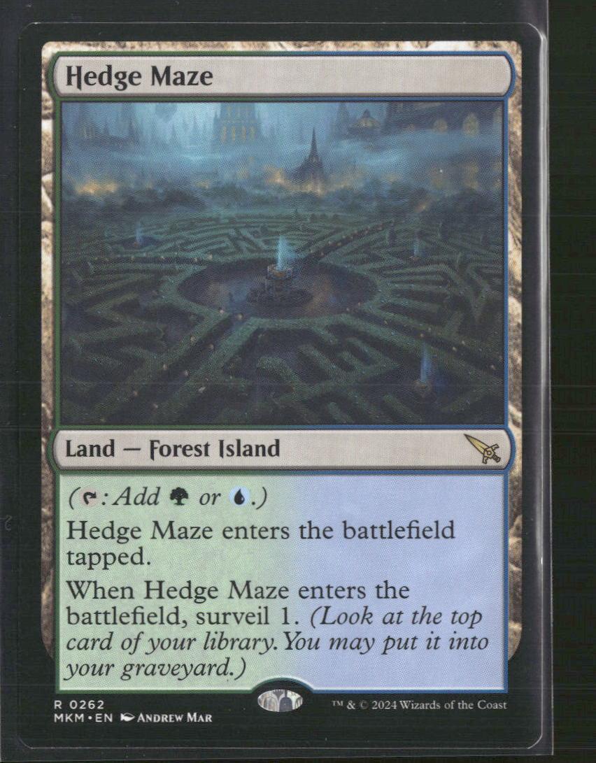 Hedge Maze - Promo Pack: Murders at Karlov Manor (PPMKM) - Front