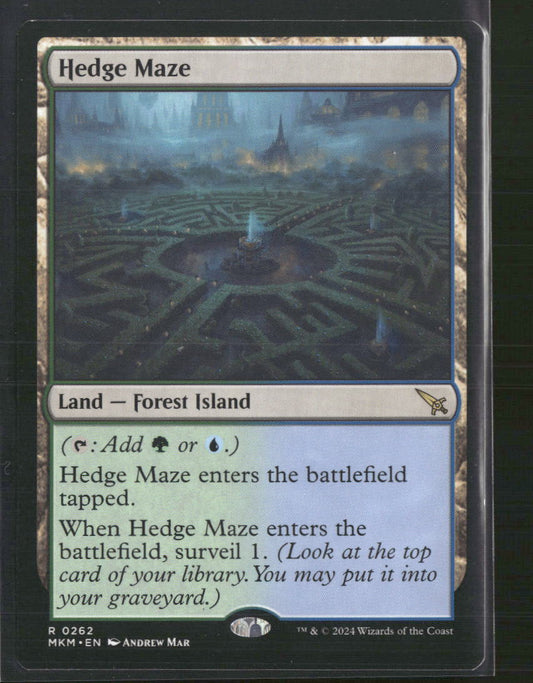 Hedge Maze - Promo Pack: Murders at Karlov Manor (PPMKM) - Front