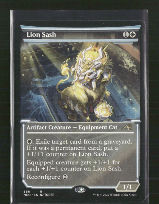 Lion Sash (Showcase) Kamigawa: Neon Dynasty #368 - Front