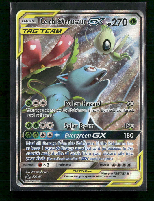 Celebi & Venusaur GX SM Promos #SM167 - Front