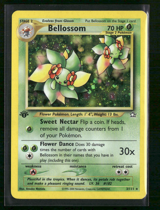 Bellossom Neo Genesis #003/111 - 1st Edition - Front