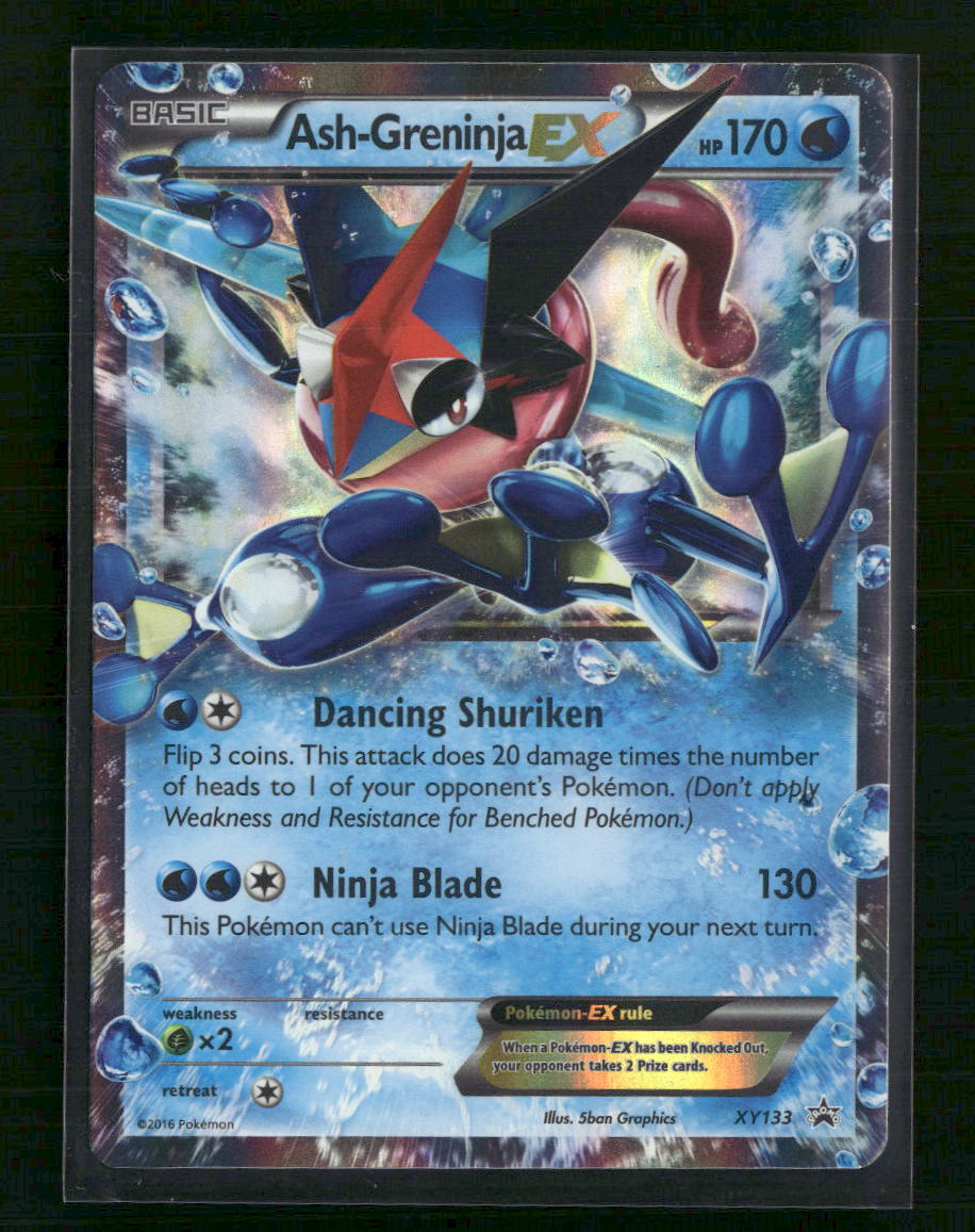 Ash-Greninja EX XY Promos #XY133 - Front