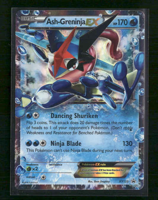 Ash-Greninja EX XY Promos #XY133 - Front