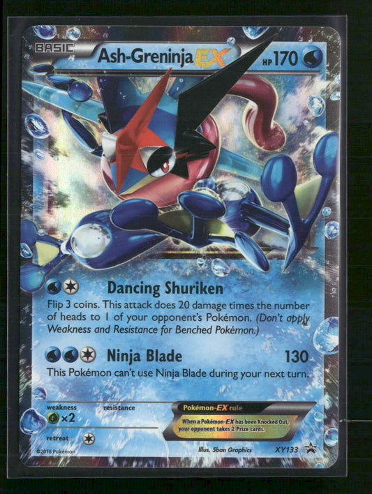 Ash-Greninja EX XY Promos #XY133 - Front