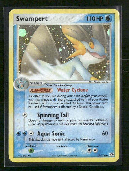 Swampert Emerald #11/106 - Front