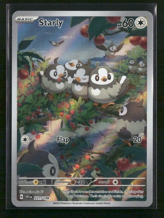 Starly SV01: Scarlet & Violet Base Set #221/198 - Front
