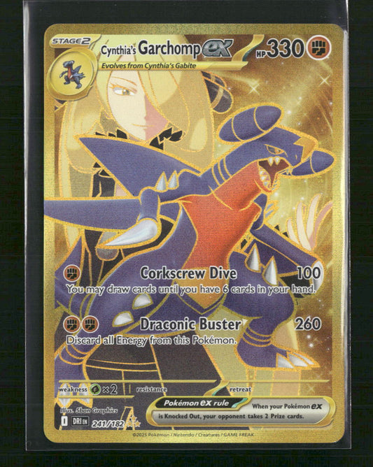 Cynthia's Garchomp ex SV10: Destined Rivals #241/182 - Front