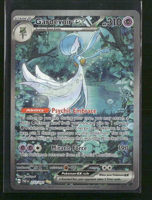Gardevoir ex SV: Paldean Fates #233/091 - Front