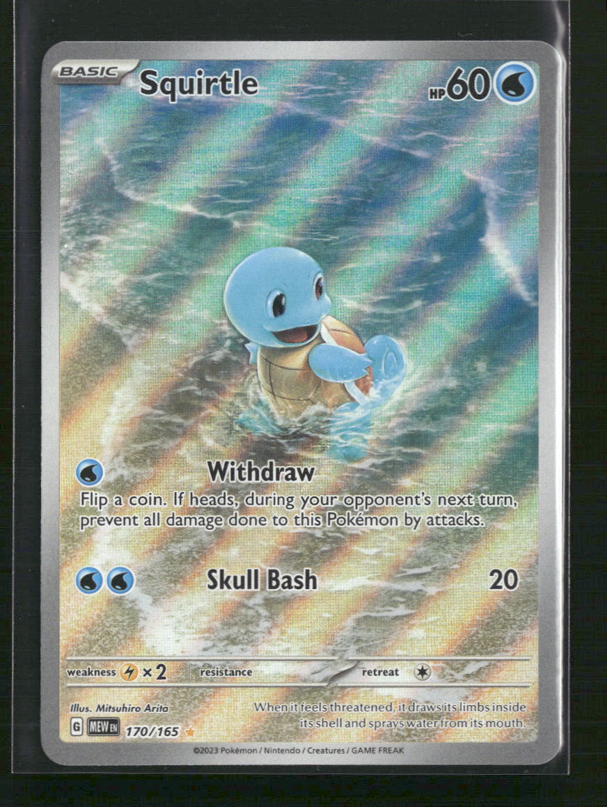 Squirtle SV: Scarlet & Violet 151 #170/165 - Front