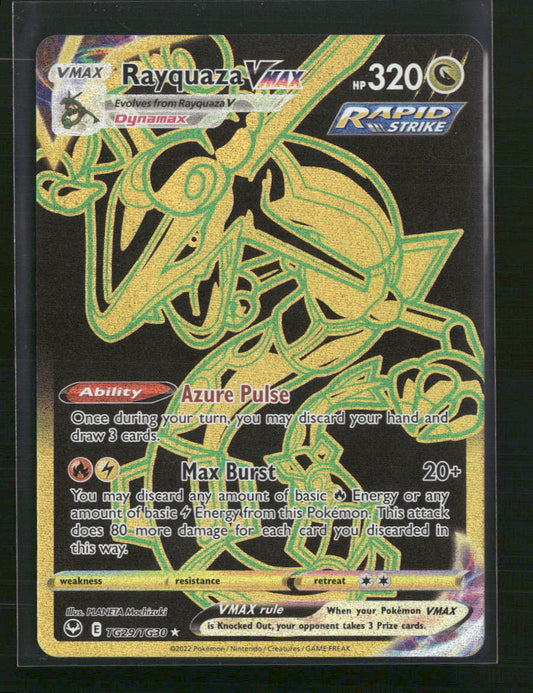Rayquaza VMAX (Secret) SWSH12: Silver Tempest Trainer Gallery #TG29/TG30 - Front