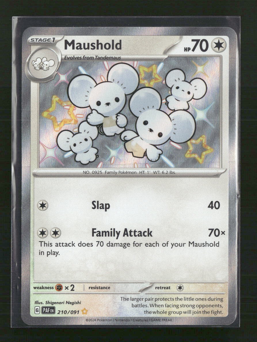 Maushold SV: Paldean Fates #210/091 - Front