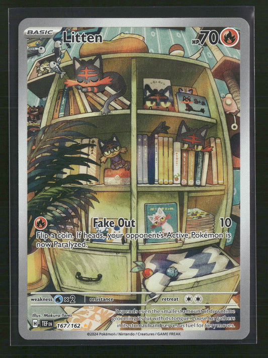 Litten SV05: Temporal Forces #167/162 - Front