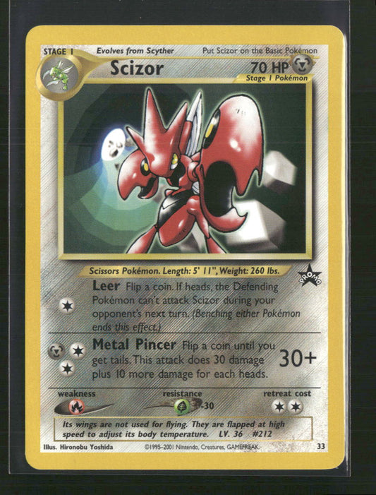 Scizor WoTC Promo #33/53 - Front