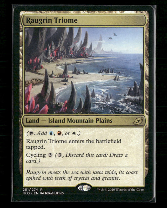 Raugrin Triome Ikoria: Lair of Behemoths #251 - Front