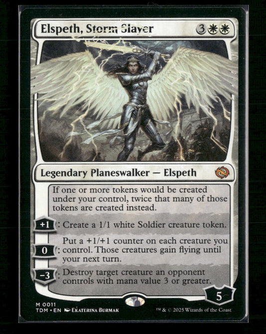 Elspeth, Storm Slayer Tarkir: Dragonstorm #11 - Front