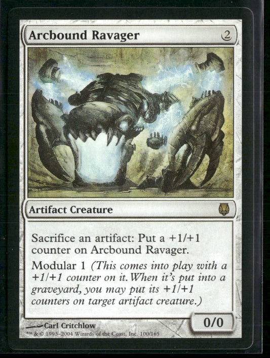Arcbound Ravager Darksteel #100 - Front