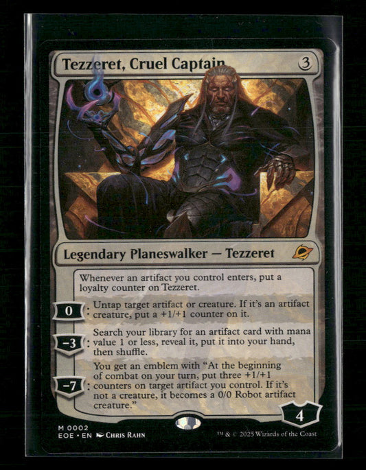 Tezzeret, Cruel Captain Edge of Eternities #2 - Front