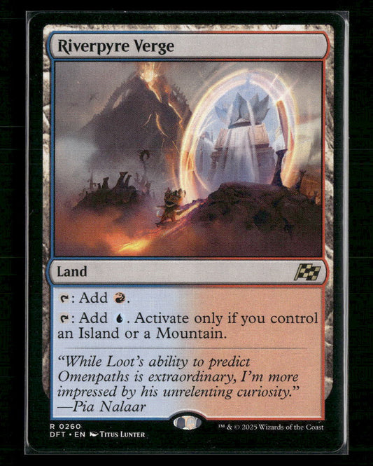 Riverpyre Verge Aetherdrift #260 - Front