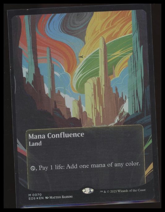 Mana Confluence (0070) (Borderless) - Edge of Eternities: Stellar Sights (EOS) - Front