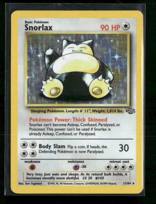 Snorlax (11) Jungle #11/64 - Front