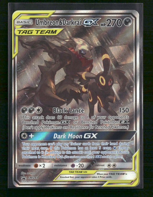 Umbreon & Darkrai GX SM Promos #SM241 - Front