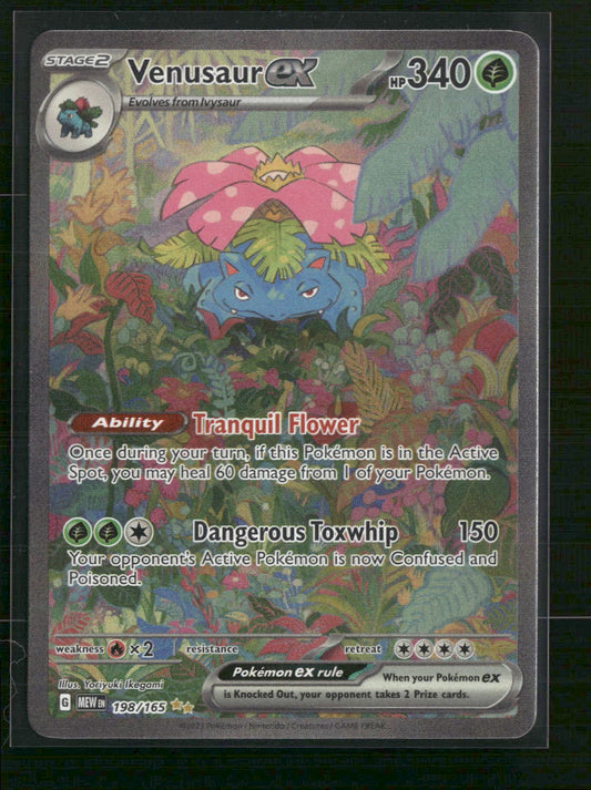 Venusaur ex SV: Scarlet & Violet 151 #198/165 - Front