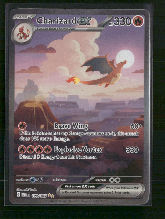 Charizard ex SV: Scarlet & Violet 151 #199/165 - Front