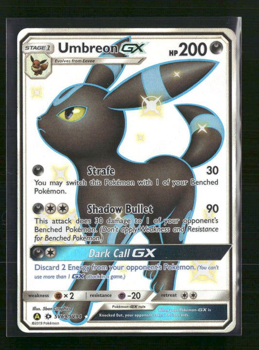 Umbreon GX Hidden Fates: Shiny Vault #SV69/SV94 - Front