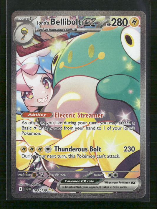 Iono's Bellibolt ex SV09: Journey Together #183/159 - Front