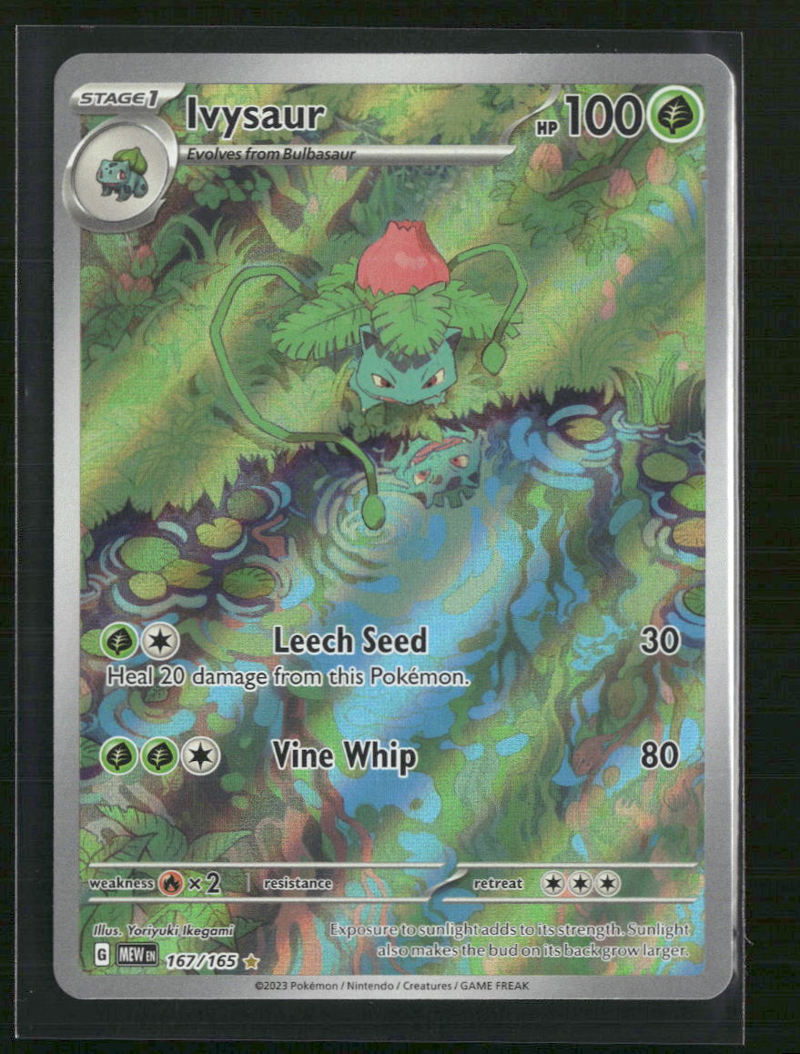 Ivysaur SV: Scarlet & Violet 151 #167/165 - Front