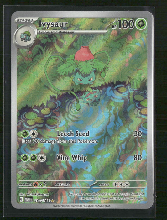 Ivysaur SV: Scarlet & Violet 151 #167/165 - Front