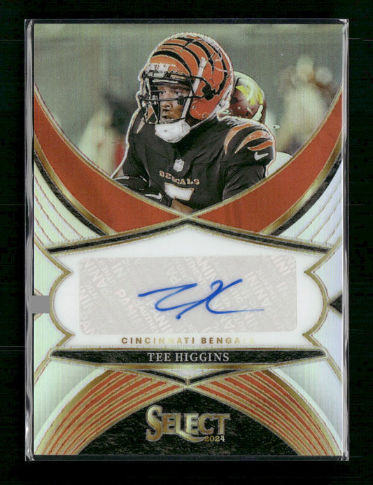 Tee Higgins 2024 Panini Select Auto - Front