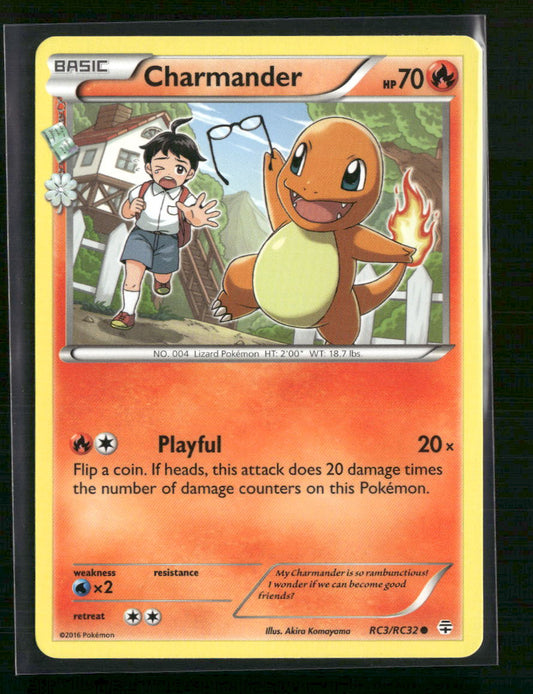 Charmander Generations: Radiant Collection #RC3/RC32 - Front