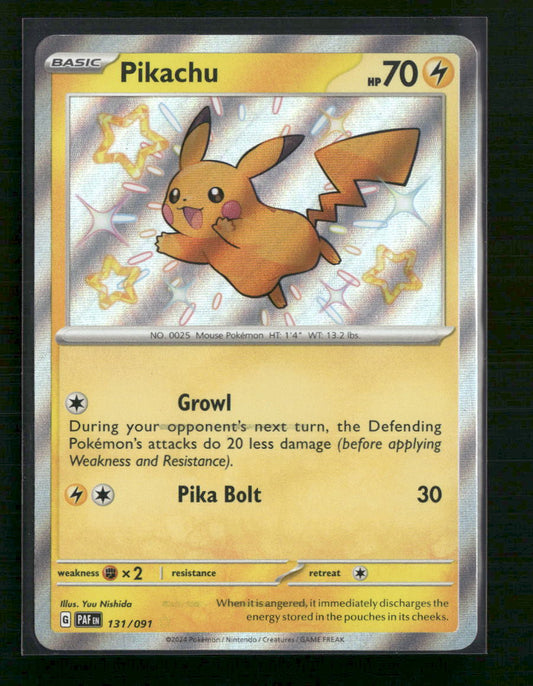 Pikachu SV: Paldean Fates #131/091 - Front