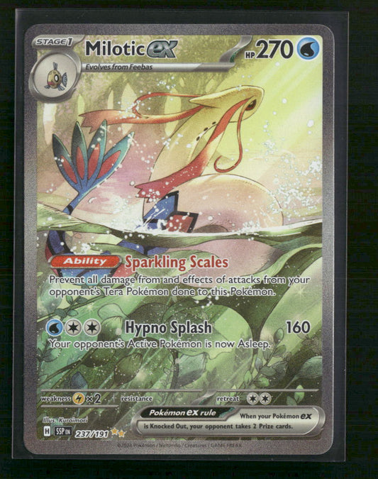 Milotic ex SV08: Surging Sparks #237/191 - Front