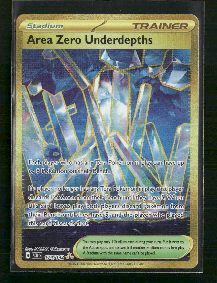 Area Zero Underdepths SV07: Stellar Crown #174/142 - Front