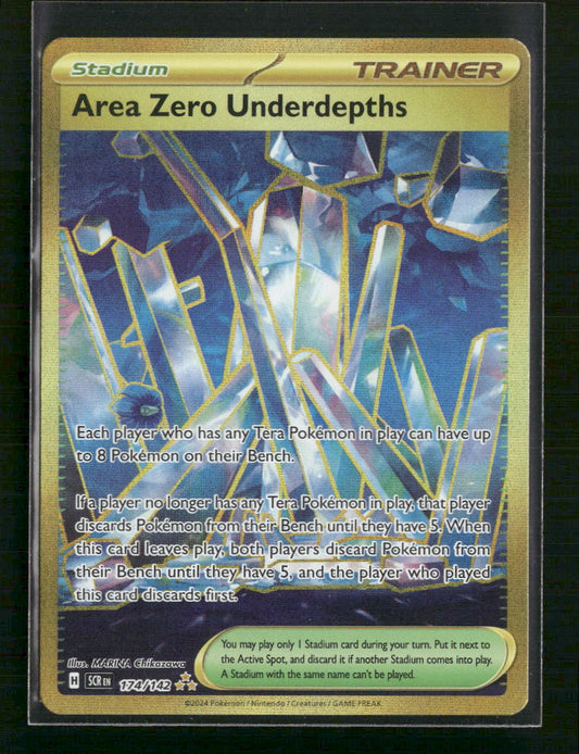 Area Zero Underdepths SV07: Stellar Crown #174/142 - Front