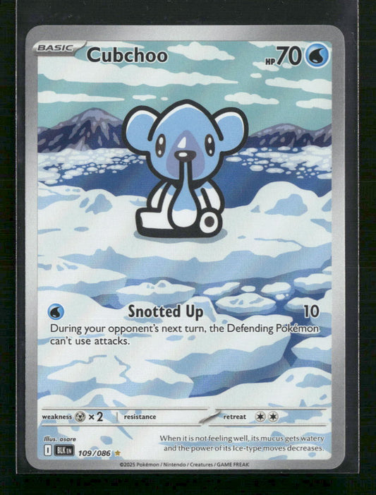 Black Bolt #109/086 Cubchoo - Front