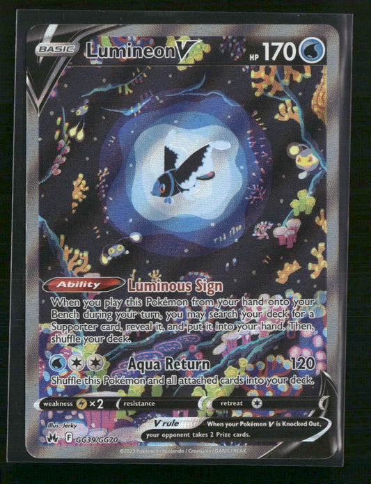 Lumineon V Crown Zenith: Galarian Gallery #GG39/GG70 - Front