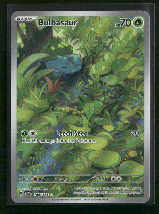 Bulbasaur SV: Scarlet & Violet 151 #166/165 - Front