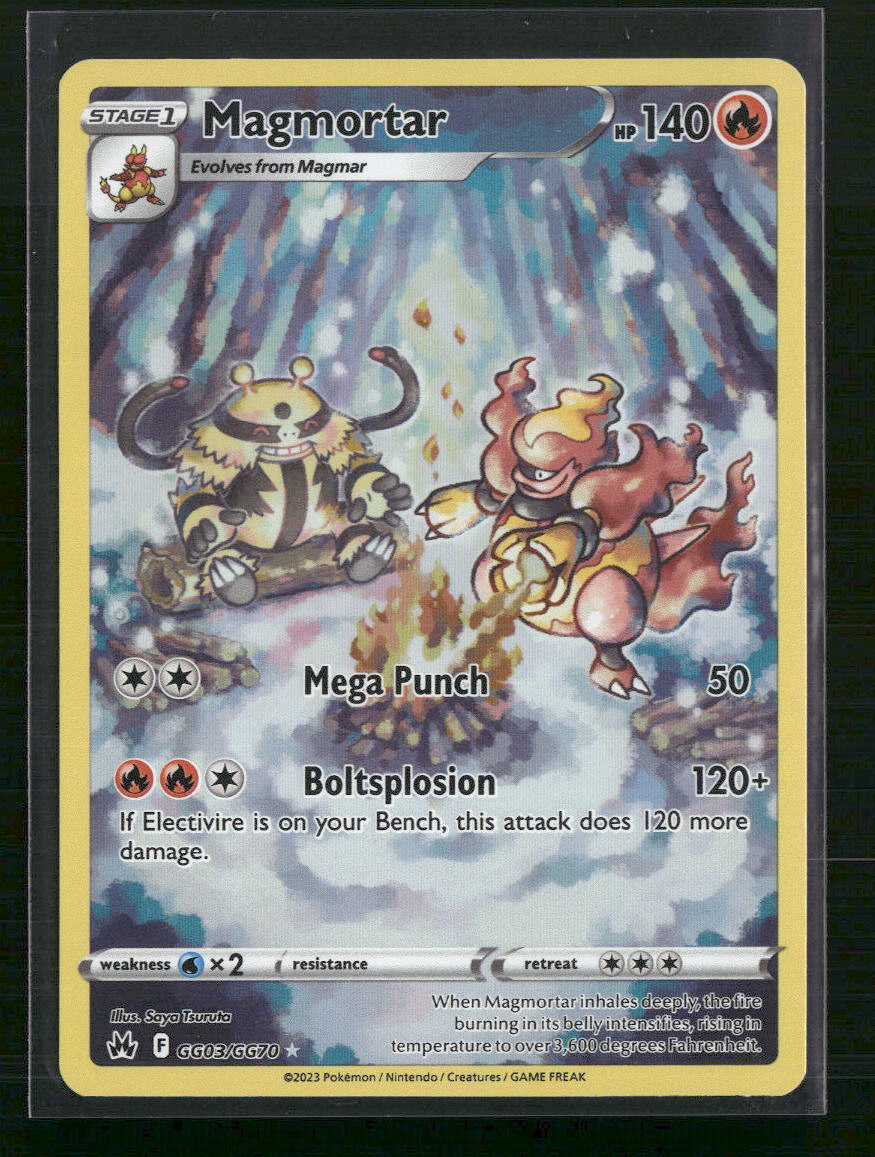 Magmortar Crown Zenith: Galarian Gallery #GG03/GG70 - Front