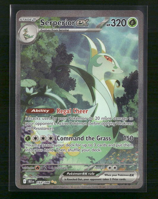 Serperior EX Black Bolt #164/086 - Front