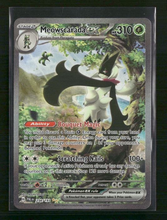 Meowscarada ex SV02: Paldea Evolved #256/193 - Front